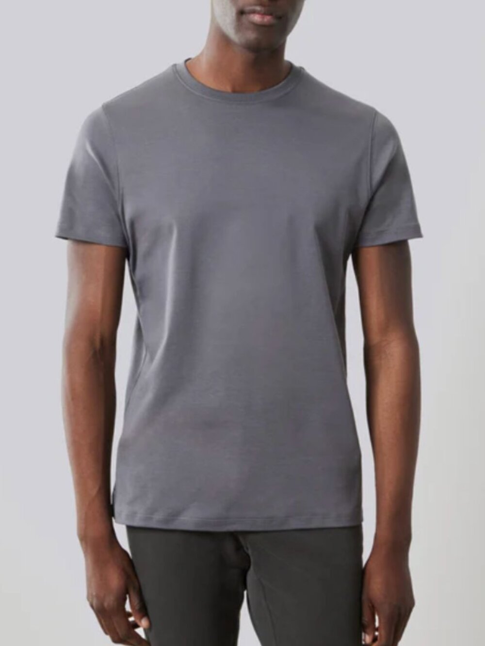 ROBERT BARAKETT The Barakett Tee Pima Cotton - Smoke Gray Limited Edition M $70
